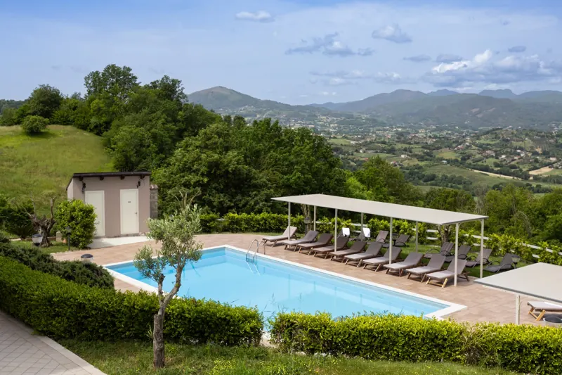 Villa Paradiso Verde con piscina panoramica